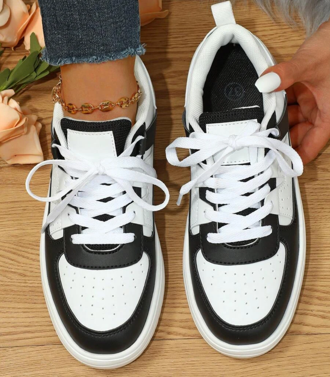 Modische Damen Sneaker in Leopardenmuster, vielseitige Farben, hoher Komfort, ideal für jedes Outfit, Eyecatcher-Schuhwerk.