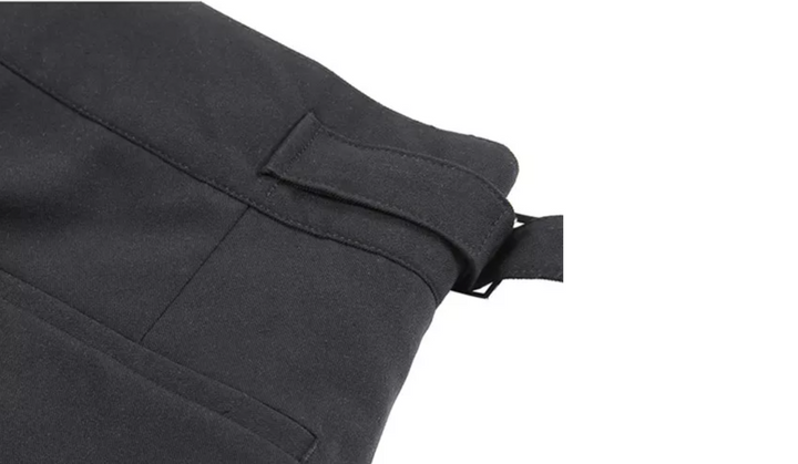 "Modische Herren-Gurkha-Hose mit hoher Taille, 7/8-Schnitt; flexibel, elegant, britisches Flair, knitterfreies Gewebe"