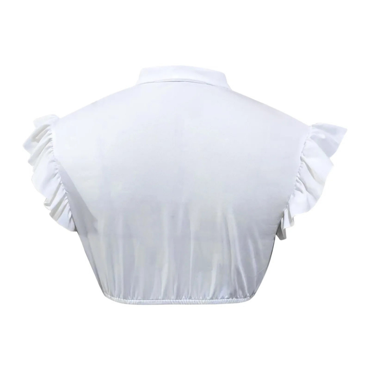 Oktoberfest-Dirndlbluse für Damen in Weiß, elegantes Design, ideal für Trachten, komfortabel und vielseitig kombinierbar.