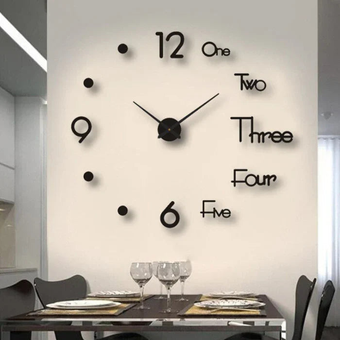 "Originelle Design-Wanduhr mit kreativem Stil, leiser Mechanik und vielseitigen Farboptionen für individuelles Ambiente."