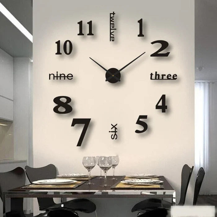 "Originelle Design-Wanduhr mit kreativem Stil, leiser Mechanik und vielseitigen Farboptionen für individuelles Ambiente."