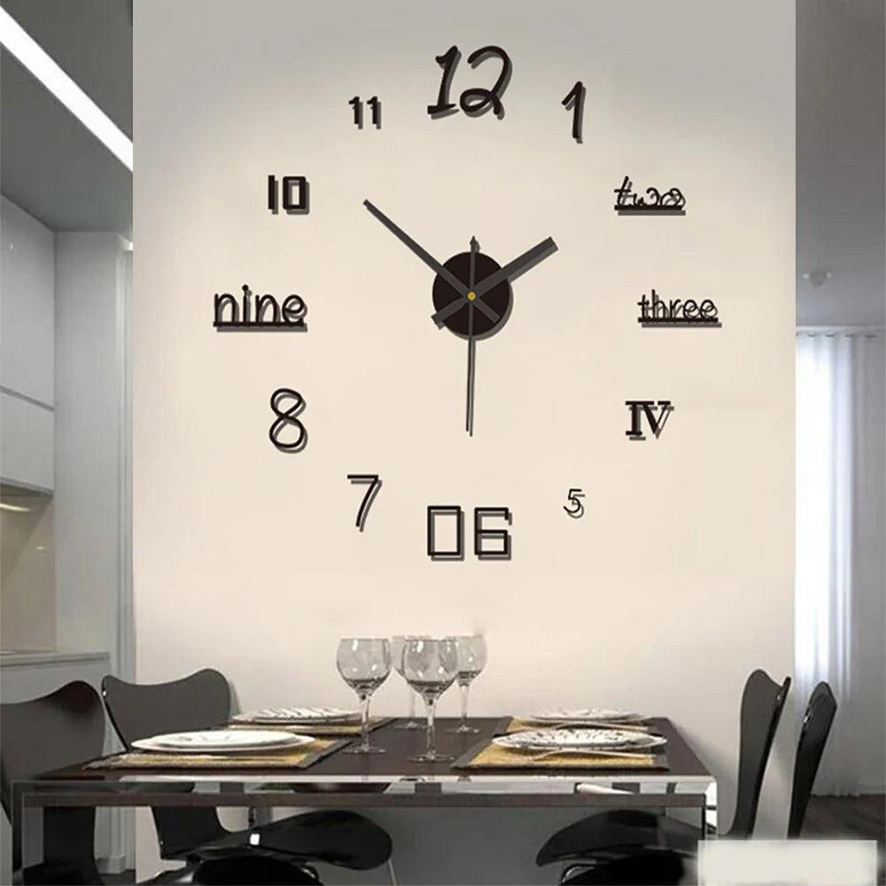 "Originelle Design-Wanduhr mit kreativem Stil, leiser Mechanik und vielseitigen Farboptionen für individuelles Ambiente."