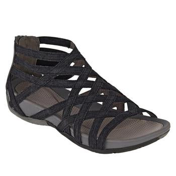 "Orthopädische Damen-Sandalen, beige, mit rutschfester und atmungsaktiver Sohle, ideal für Komfort und stilvolle Eleganz."