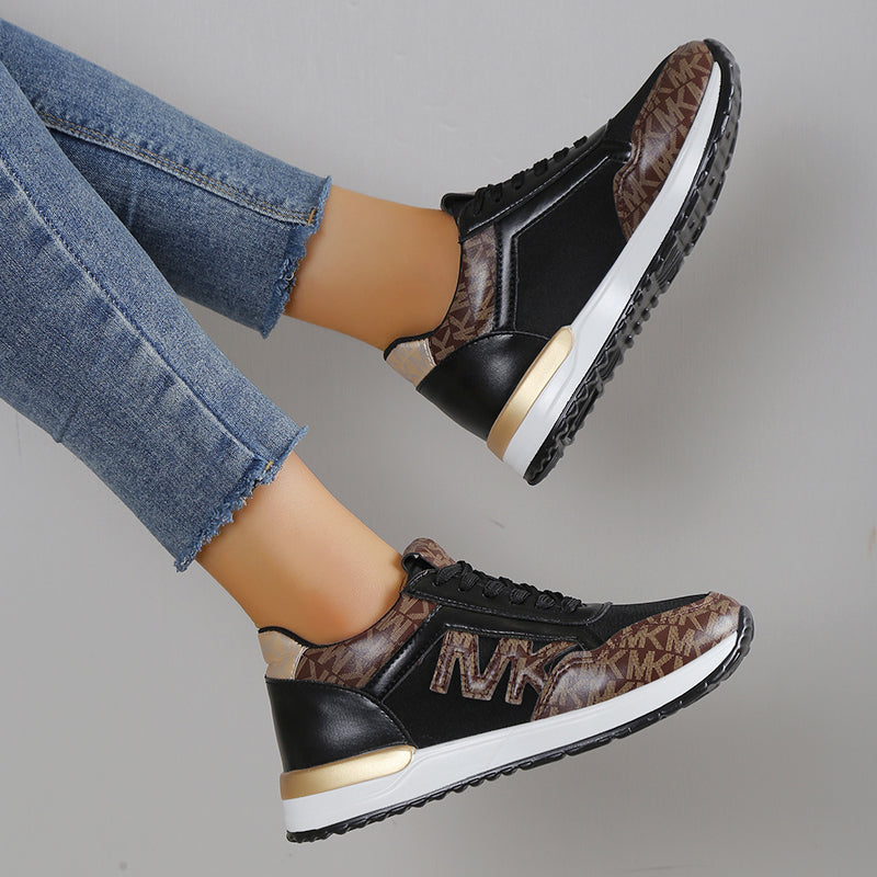 "Orthopädische Damen Sneaker, stilvoll, komfortabel, vielseitige Farben, sportliches Design, griffige Sohle, detailreich."