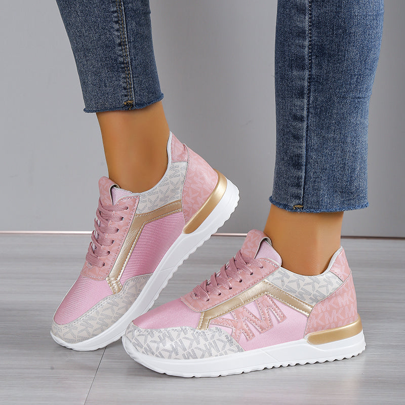 "Orthopädische Damen Sneaker, stilvoll, komfortabel, vielseitige Farben, sportliches Design, griffige Sohle, detailreich."