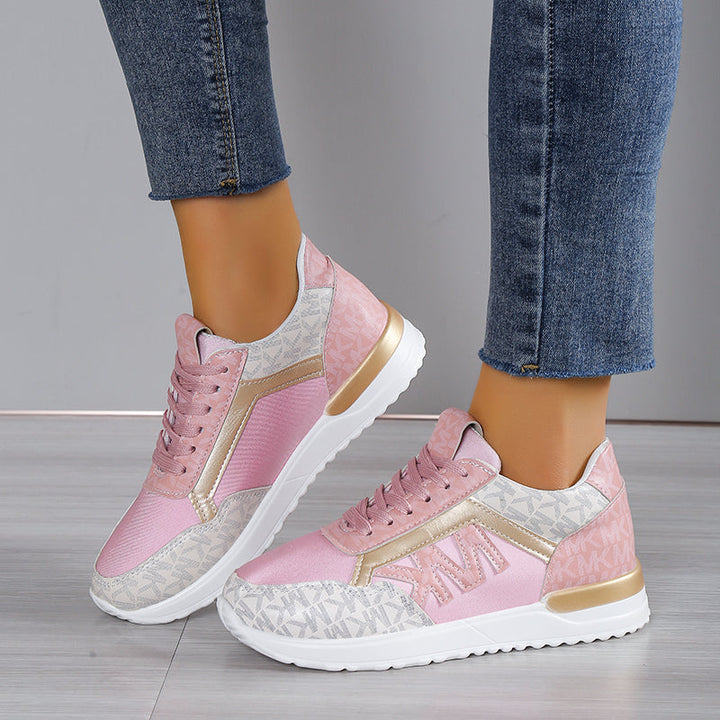 "Orthopädische Damen Sneaker, stilvoll, komfortabel, vielseitige Farben, sportliches Design, griffige Sohle, detailreich."