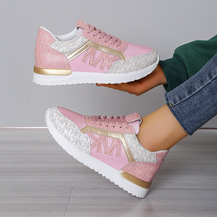 "Orthopädische Damen Sneaker, stilvoll, komfortabel, vielseitige Farben, sportliches Design, griffige Sohle, detailreich."