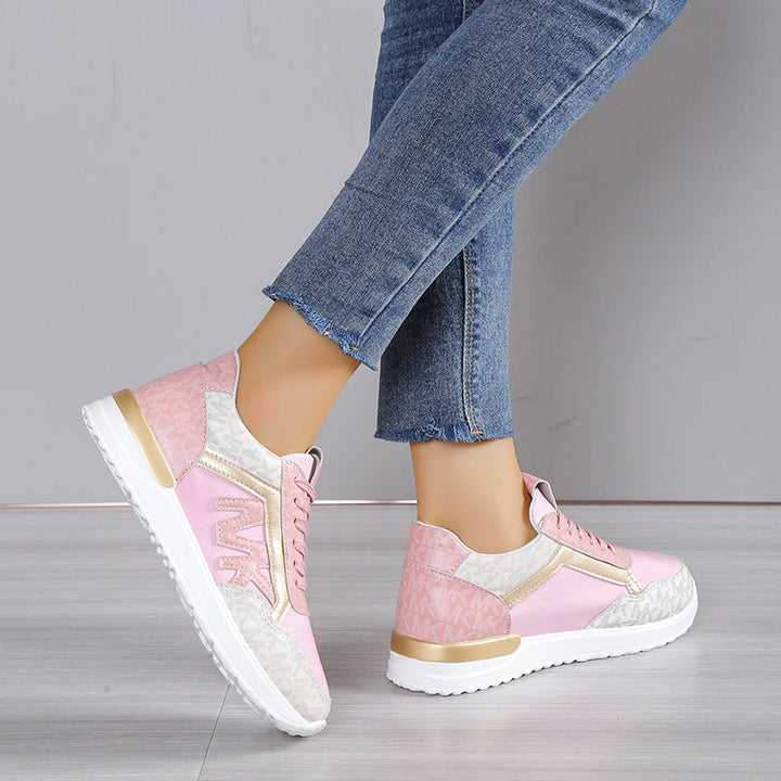 "Orthopädische Damen Sneaker, stilvoll, komfortabel, vielseitige Farben, sportliches Design, griffige Sohle, detailreich."