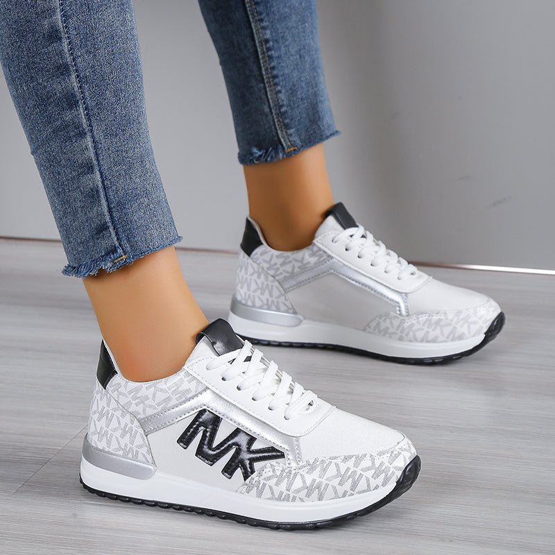 "Orthopädische Damen Sneaker, stilvoll, komfortabel, vielseitige Farben, sportliches Design, griffige Sohle, detailreich."
