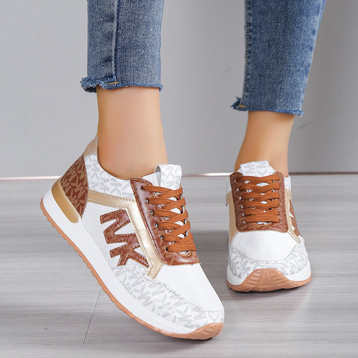 "Orthopädische Damen Sneaker, stilvoll, komfortabel, vielseitige Farben, sportliches Design, griffige Sohle, detailreich."