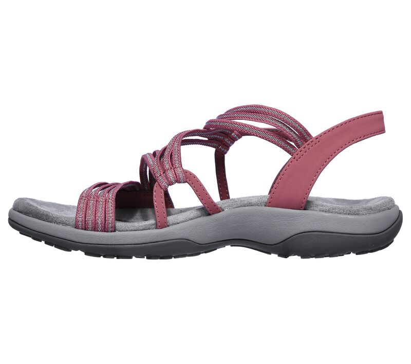 "Orthopädische Damen-Sportsandalen, beige, mit verstellbaren Riemen, anatomischem Fußbett und Fußgewölbeunterstützung."