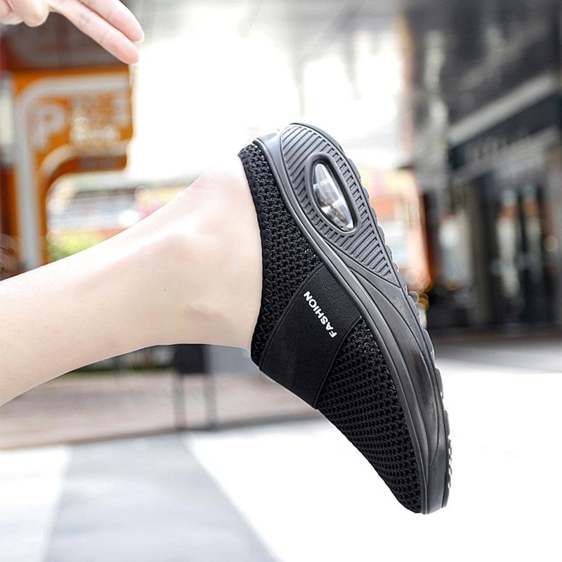 Orthopädische Damenschuhe mit Luftkissen, atmungsaktivem Mesh-Material, runder Spitze und rutschfester Sohle in verschiedenen