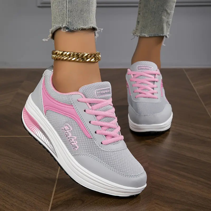 Orthopädische Damenschuhe: Sportlich, bequem, blau; bieten Komfort und Unterstützung, ideal für aktive Frauen.
