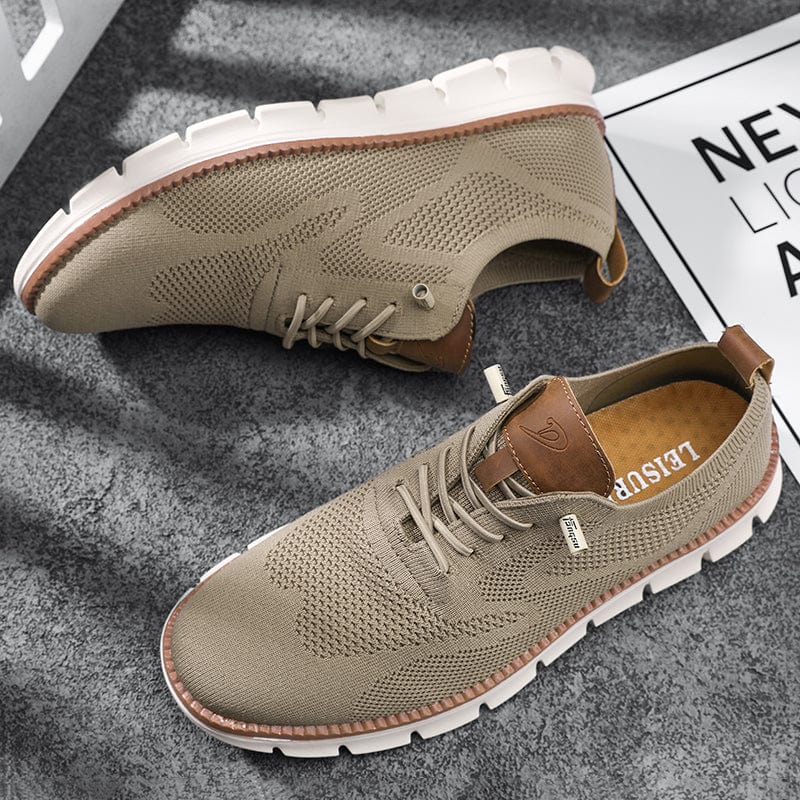 "Orthopädische Freizeitschuhe für Herren, atmungsaktives Mesh, dämpfende Sohle, elegantes Design in zeitlosem Stil"