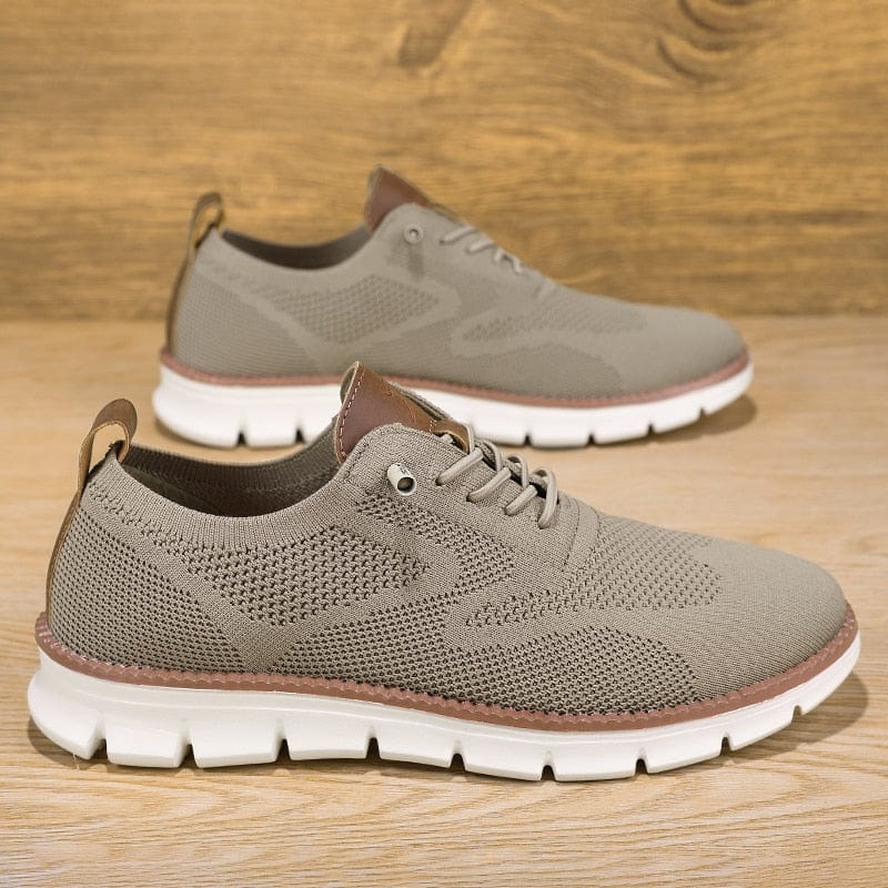 "Orthopädische Freizeitschuhe für Herren, atmungsaktives Mesh, dämpfende Sohle, elegantes Design in zeitlosem Stil"