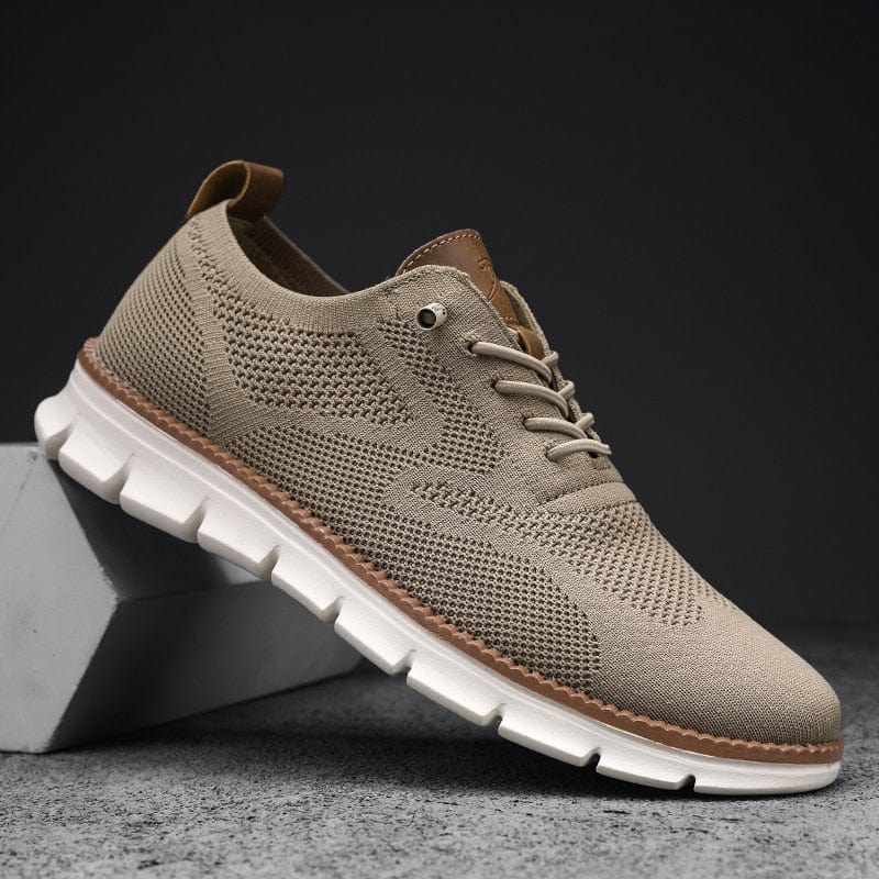 "Orthopädische Freizeitschuhe für Herren, atmungsaktives Mesh, dämpfende Sohle, elegantes Design in zeitlosem Stil"