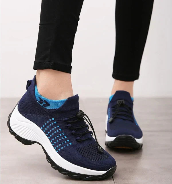 Orthoschuhe für Plantarfasziitis, elegante Damen-Fußbekleidung; stilvolles Design in Grau, bietet Komfort und Schmerzlinderun