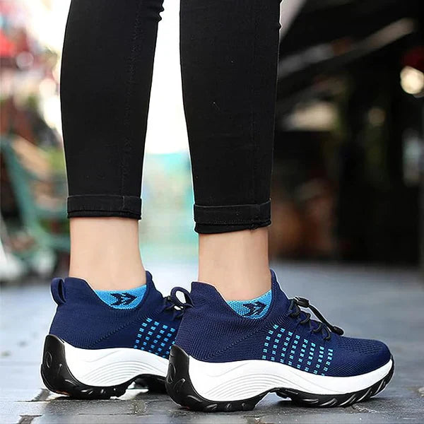Orthoschuhe für Plantarfasziitis, elegante Damen-Fußbekleidung; stilvolles Design in Grau, bietet Komfort und Schmerzlinderun