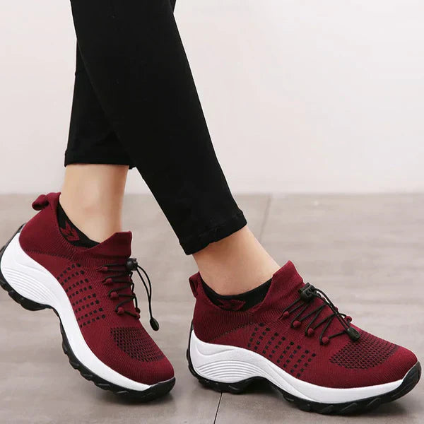 Orthoschuhe für Plantarfasziitis, elegante Damen-Fußbekleidung; stilvolles Design in Grau, bietet Komfort und Schmerzlinderun