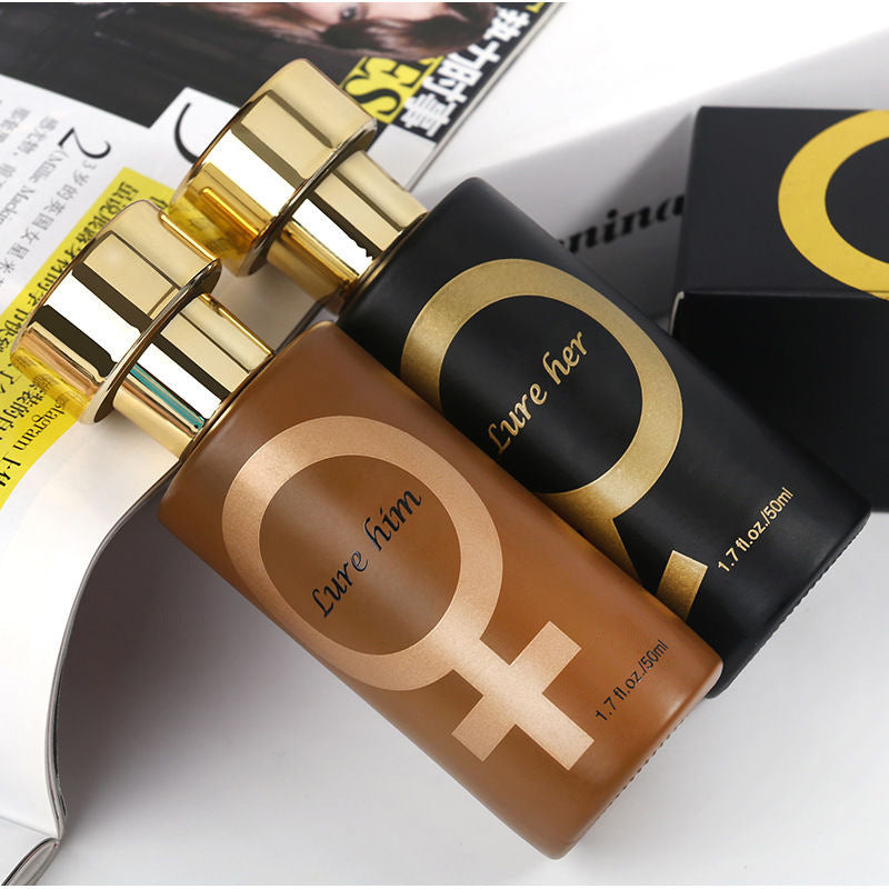 "Pheromon Parfümflakon für Männer, maskulin und elegant, vor dunklem Hintergrund – Verführung für moderne Herren"