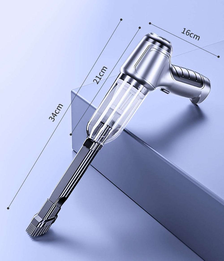 "Professioneller Autostaubsauger 95000PA mit ergonomischem Design, dualen Saugmodi und USB-Ladefunktion"