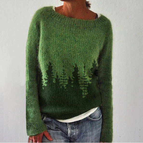 "Retro Damenpullover, zeitloser Stil, weich, elegant, in Beige, mit Vintage-Design, ideal für den Alltag und besondere Anläss