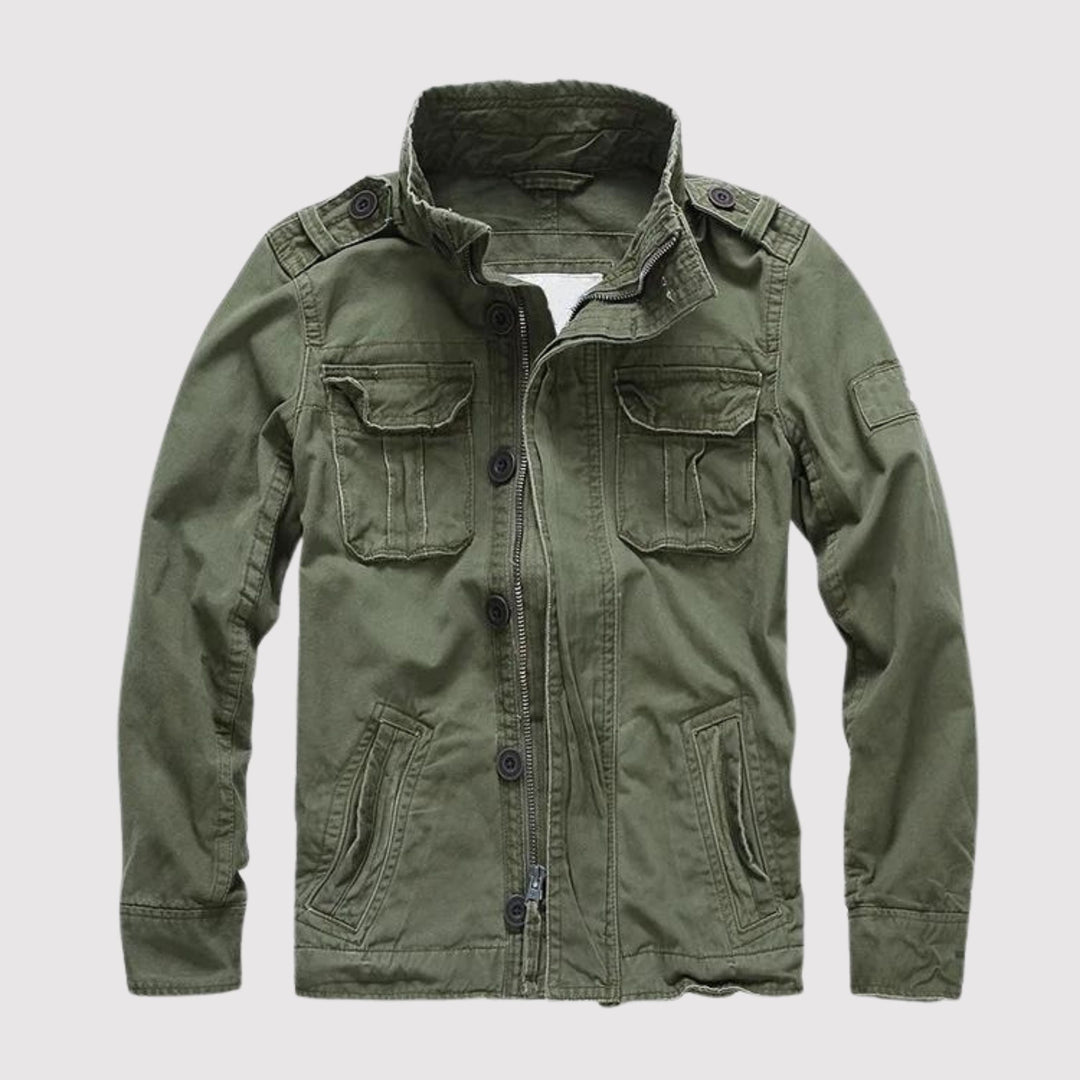 Retro Jeansjacke aus hochwertigem Denim, vielseitig und stilvoll, ideal für modebewusste Trendsetter.