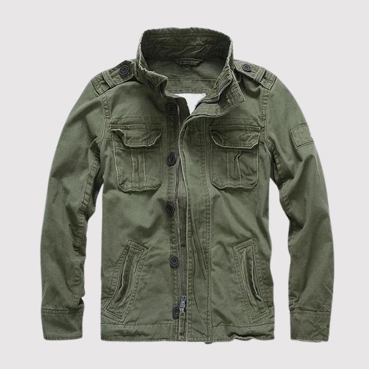 Retro Jeansjacke aus hochwertigem Denim, vielseitig und stilvoll, ideal für modebewusste Trendsetter.