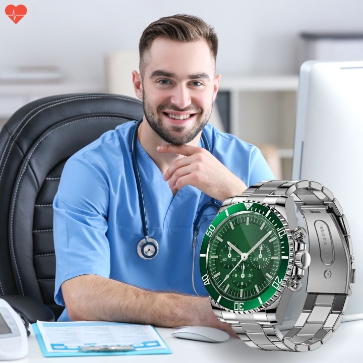 Nexos Pro Smartwatch | Militärische Stärke & Gesundheitsüberwachung