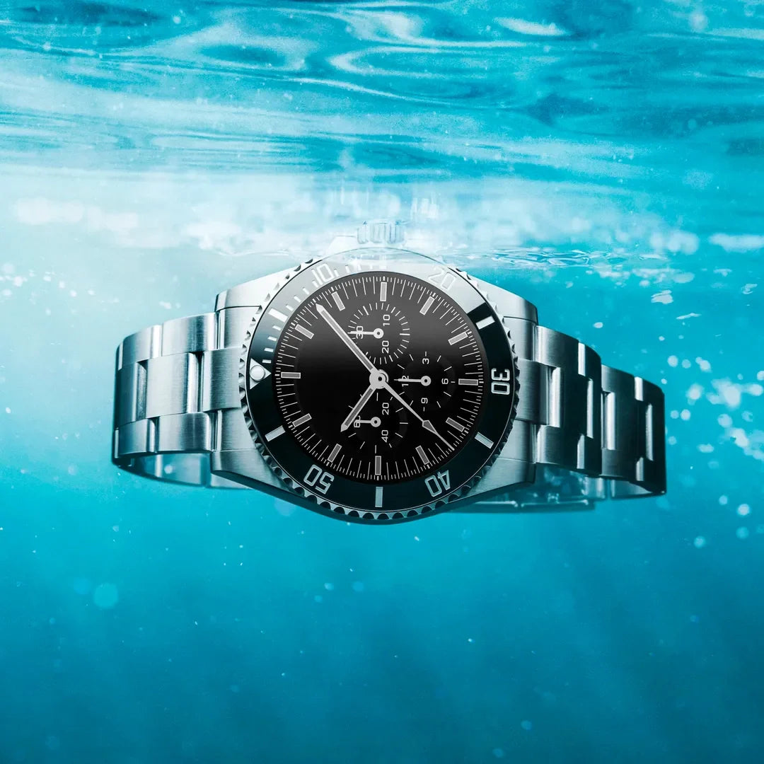 Robuste Smartwatch mit Gorilla® Glass, Metallgehäuse und Gesundheitsfunktionen, ideal für extreme Bedingungen.