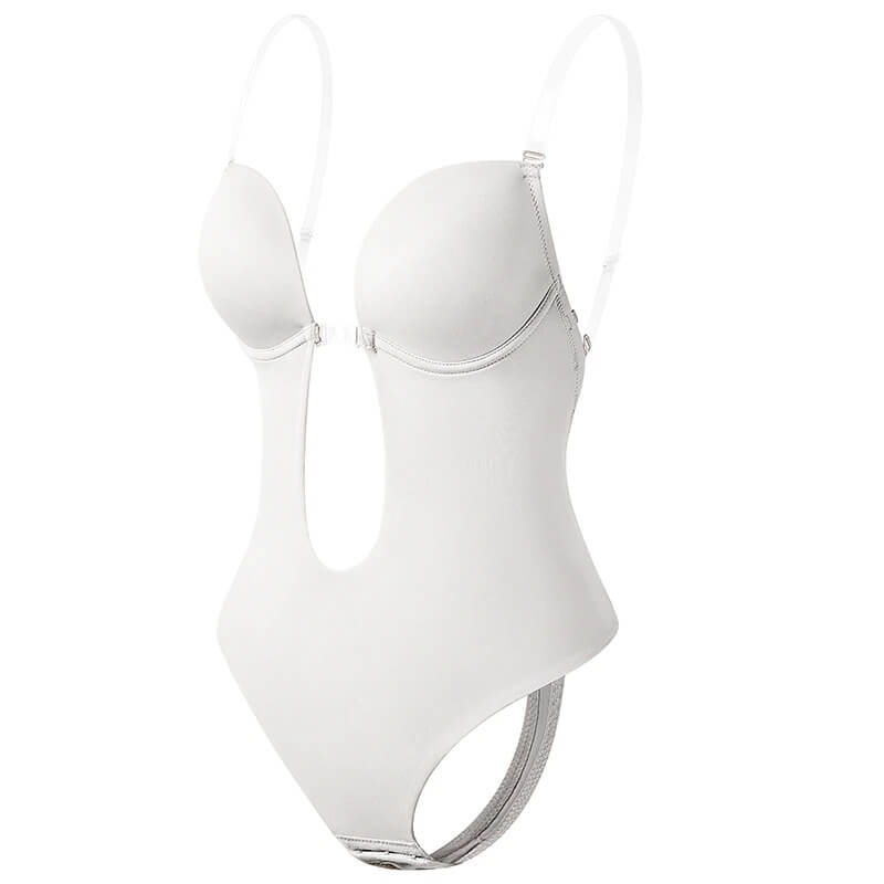 "Rückenfreier Body Shaper BH, unsichtbar, formt Silhouette, elegante Passform, flacher Bauch, ideal für rückenfreie Kleidung"