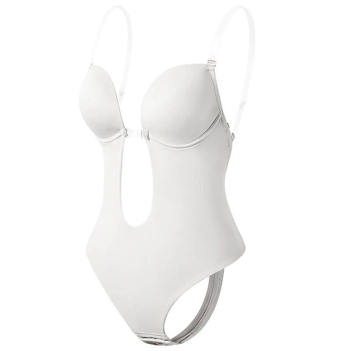 "Rückenfreier Body Shaper BH, unsichtbar, formt Silhouette, elegante Passform, flacher Bauch, ideal für rückenfreie Kleidung"