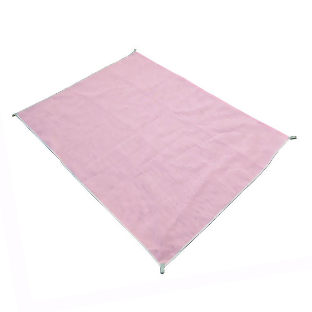 "Sandfreie rosa Strandmatte XXL 200x200, sandabweisendes Design, perfekt für sonnige Tage am Strand oder im Park."