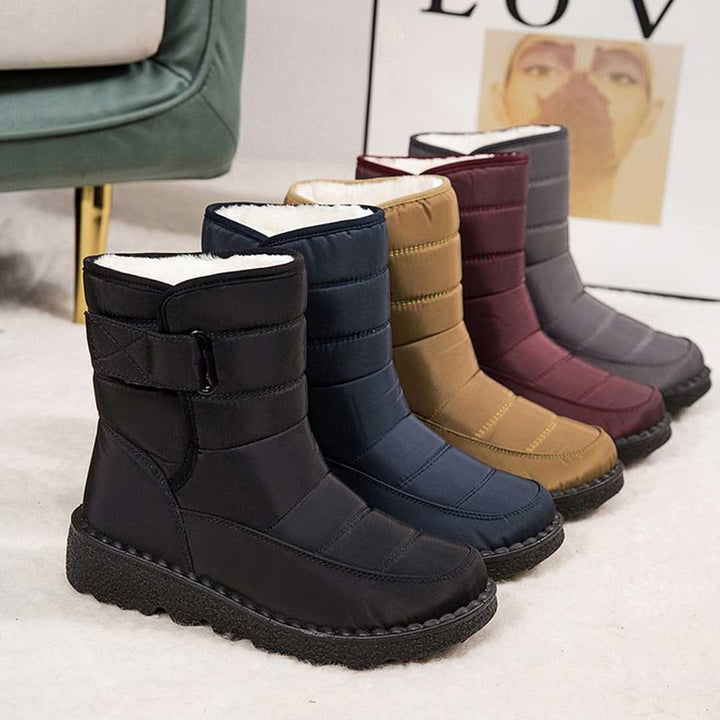 Damen-Winterstiefel mit Rutschfester Polyurethan-Sohle