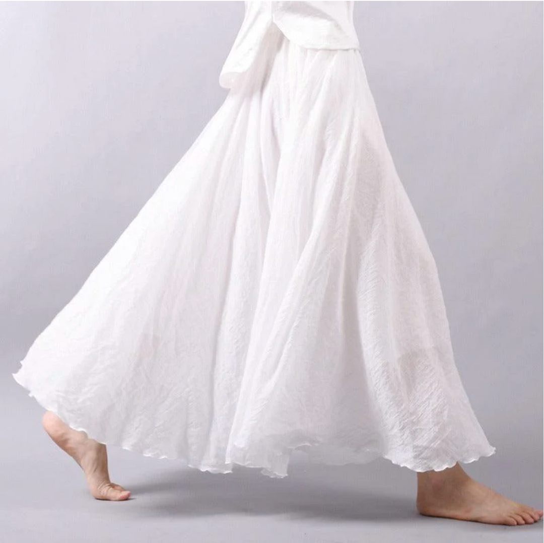 Schicker Wanadan Damenrock im Sommerdesign, vielseitig kombinierbar, in sanften Farben, ideal für Alltag und Eleganz.
