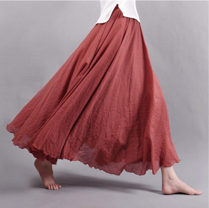 Schicker Wanadan Damenrock im Sommerdesign, vielseitig kombinierbar, in sanften Farben, ideal für Alltag und Eleganz.