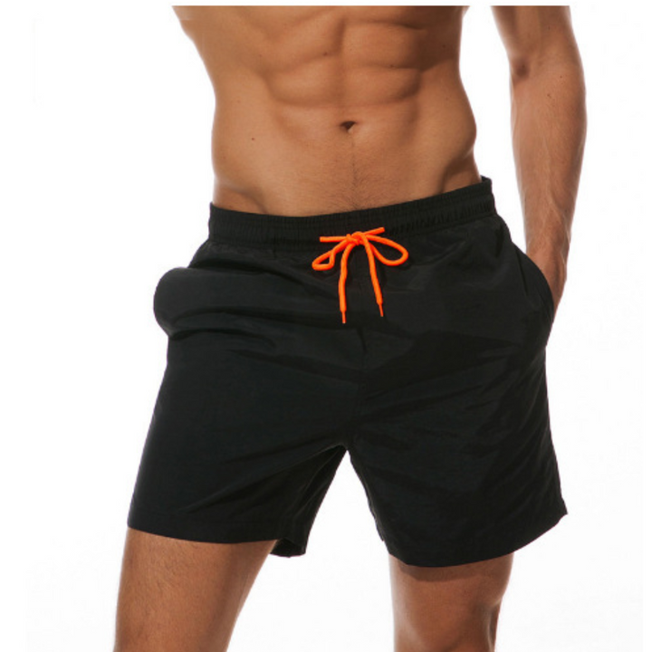 Schnelltrocknende Herren Badeshorts, modern, farbenfroh, mit Taschen, ideal für den Strand, bietet Komfort und schnelles Troc