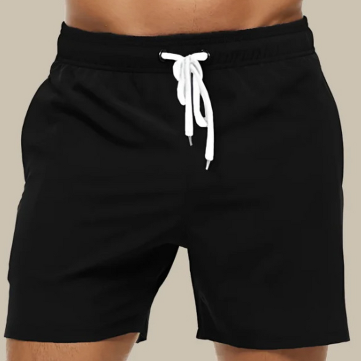 Schnelltrocknende Herren Badeshorts, modern, farbenfroh, mit Taschen, ideal für den Strand, bietet Komfort und schnelles Troc