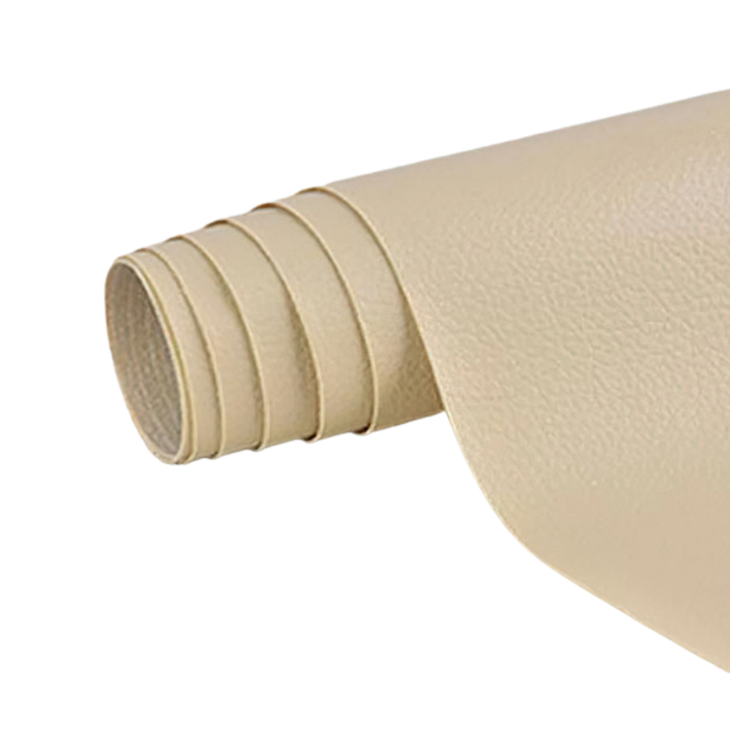 "Selbstklebender Leder Reparaturflicken in Beige für Möbelreparatur, langlebig und wasserresistent, einfache Anwendung."