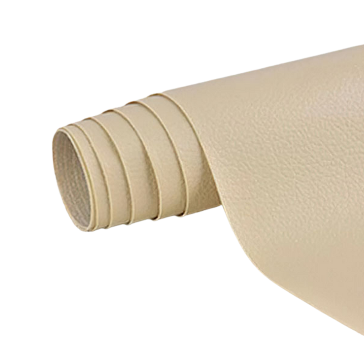 "Selbstklebender Leder Reparaturflicken in Beige für Möbelreparatur, langlebig und wasserresistent, einfache Anwendung."