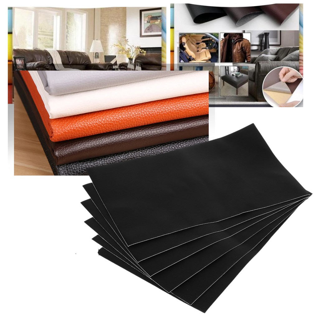 "Selbstklebender Leder Reparaturflicken in Beige für Möbelreparatur, langlebig und wasserresistent, einfache Anwendung."