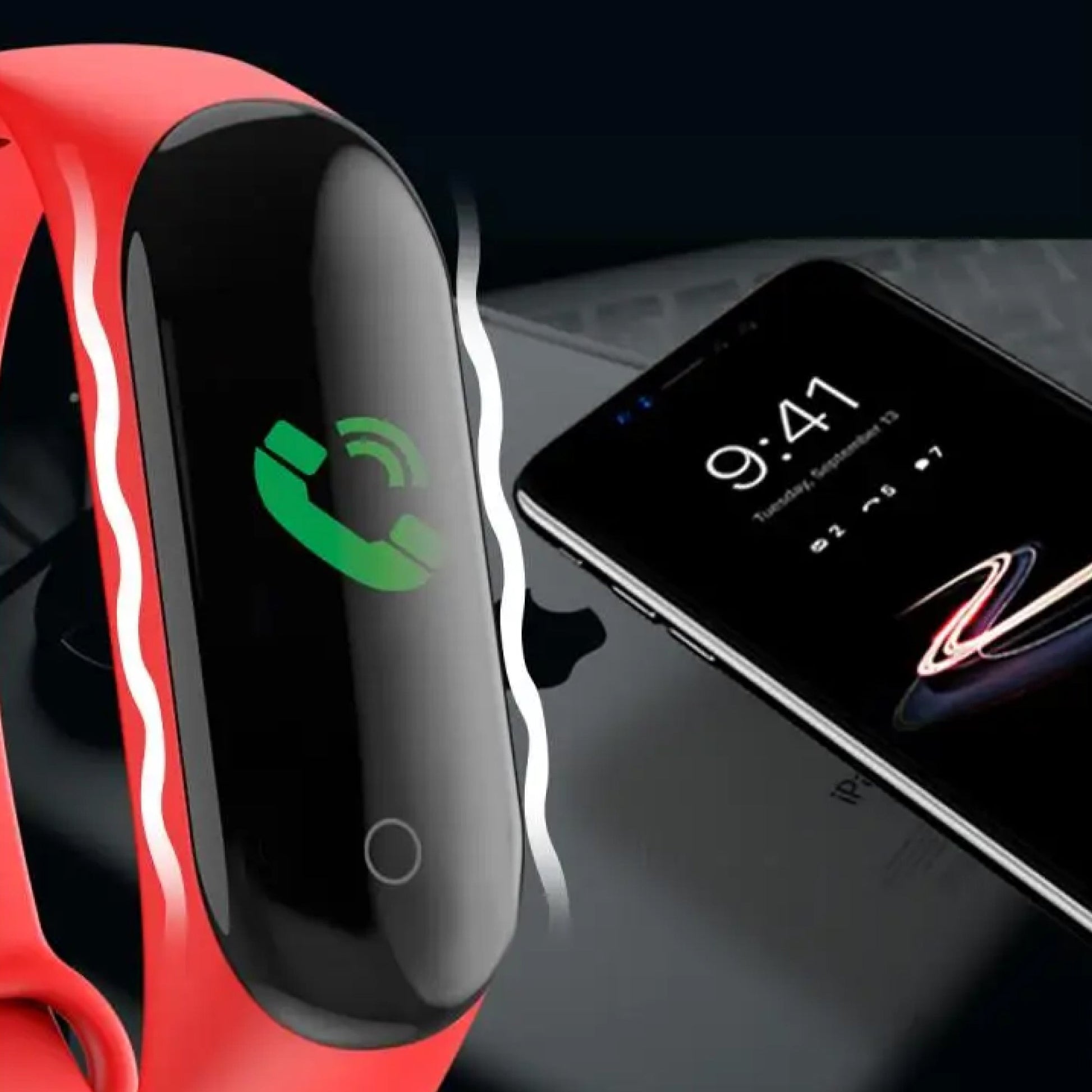 "Smartwatch mit Blutdruck- & Herzfrequenzmesser, schwarzer TFT-Touchscreen, wasserdicht IP67 für Gesundheitsüberwachung."