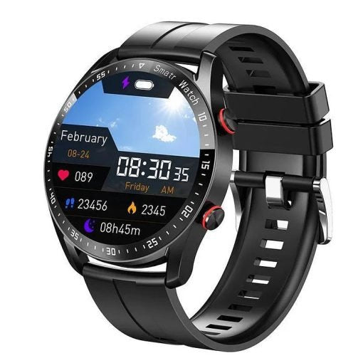 "Smartwatch mit Breitbildschirm, Blutzucker- und Gesundheitstracking, NFC-fähig, ideal für Gesundheitsüberwachung"