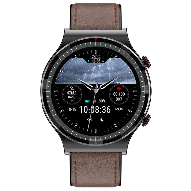 "Smartwatch mit EKG, Blutsauerstoff- und Herzfrequenzüberwachung, stilvolles Design, Gesundheitsüberwachung, Technologie-Gadg
