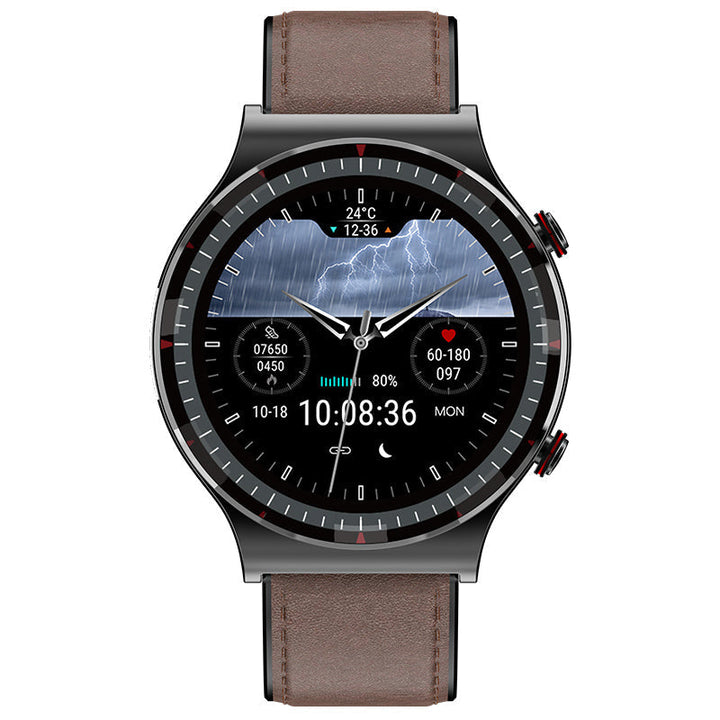 "Smartwatch mit EKG, Blutsauerstoff- und Herzfrequenzüberwachung, stilvolles Design, Gesundheitsüberwachung, Technologie-Gadg