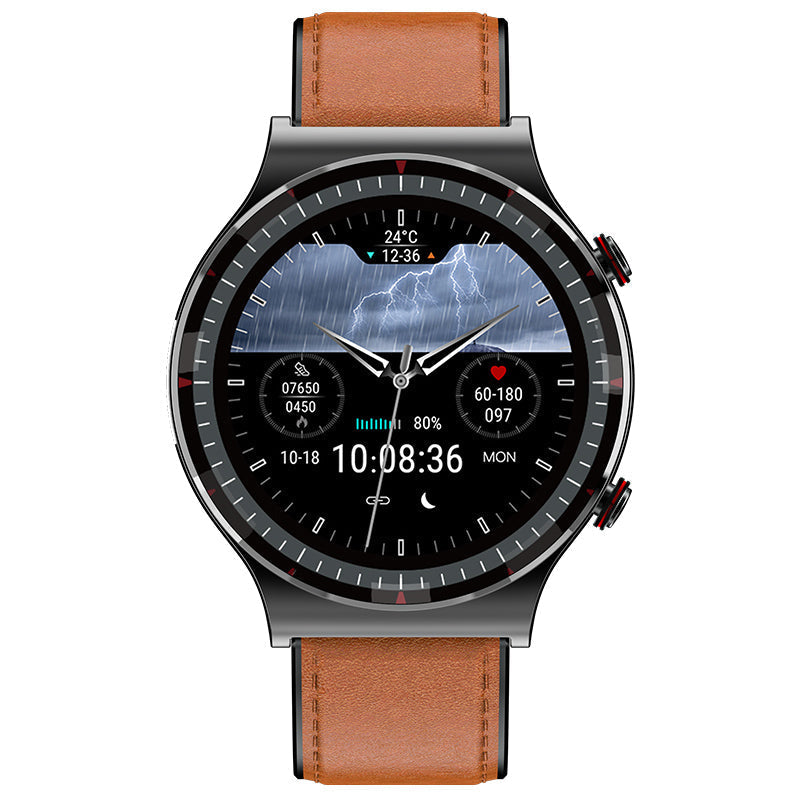 "Smartwatch mit EKG, Blutsauerstoff- und Herzfrequenzüberwachung, stilvolles Design, Gesundheitsüberwachung, Technologie-Gadg