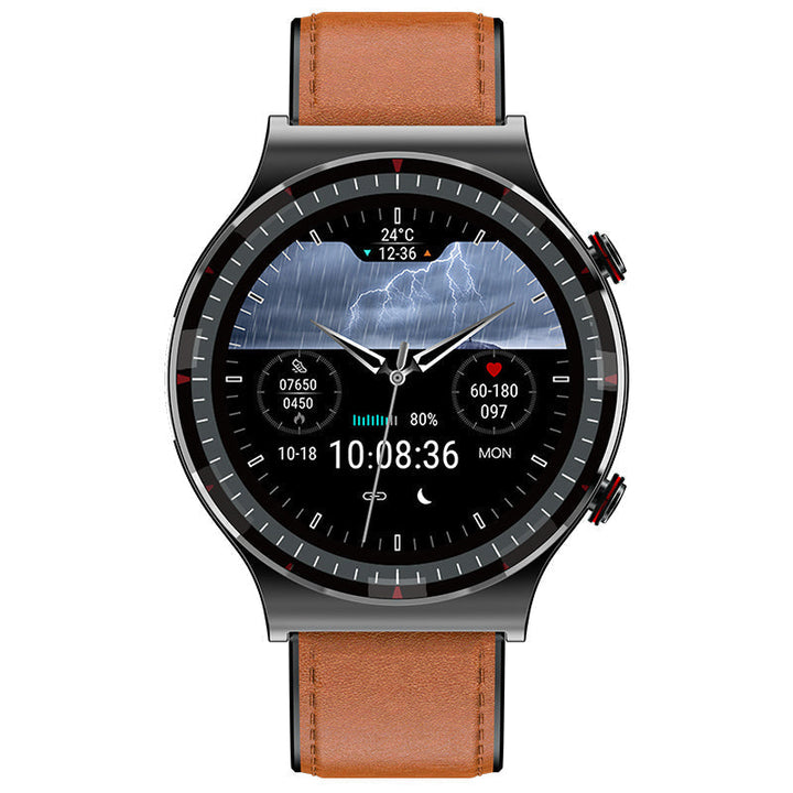 "Smartwatch mit EKG, Blutsauerstoff- und Herzfrequenzüberwachung, stilvolles Design, Gesundheitsüberwachung, Technologie-Gadg