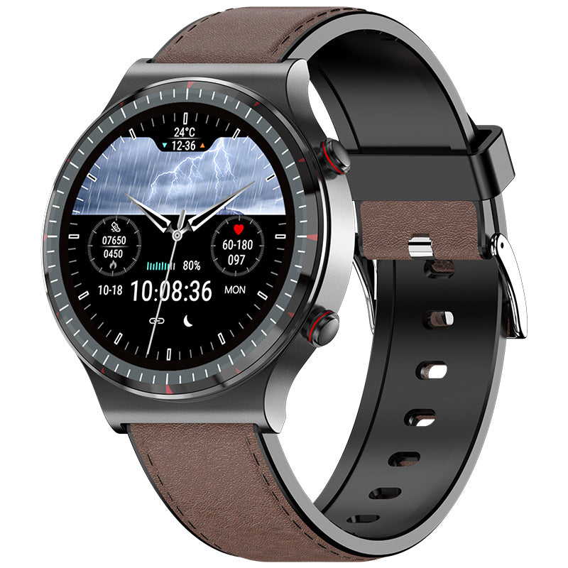 "Smartwatch mit EKG, Blutsauerstoff- und Herzfrequenzüberwachung, stilvolles Design, Gesundheitsüberwachung, Technologie-Gadg