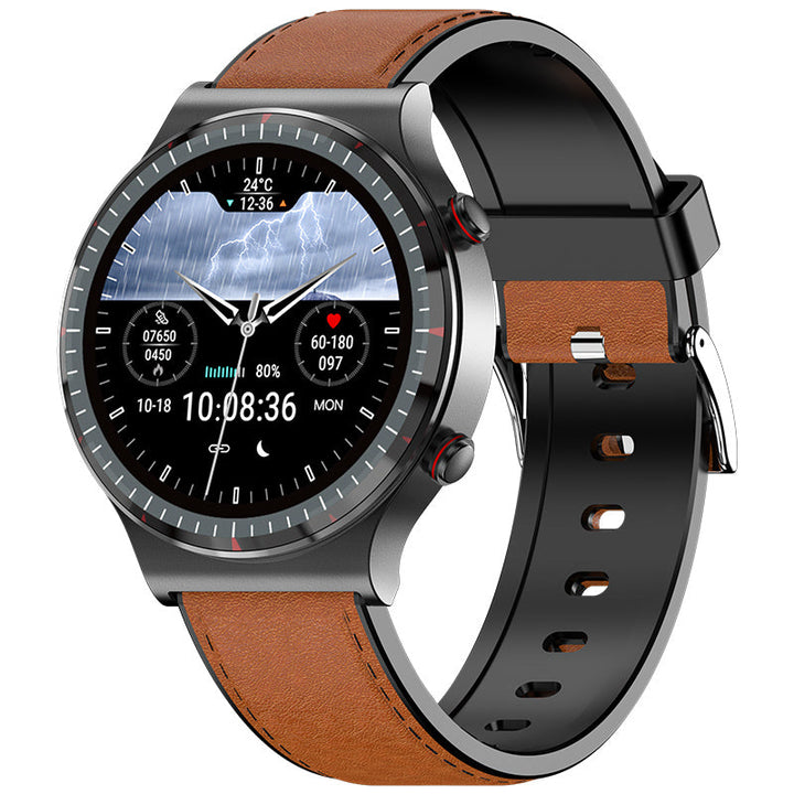 "Smartwatch mit EKG, Blutsauerstoff- und Herzfrequenzüberwachung, stilvolles Design, Gesundheitsüberwachung, Technologie-Gadg