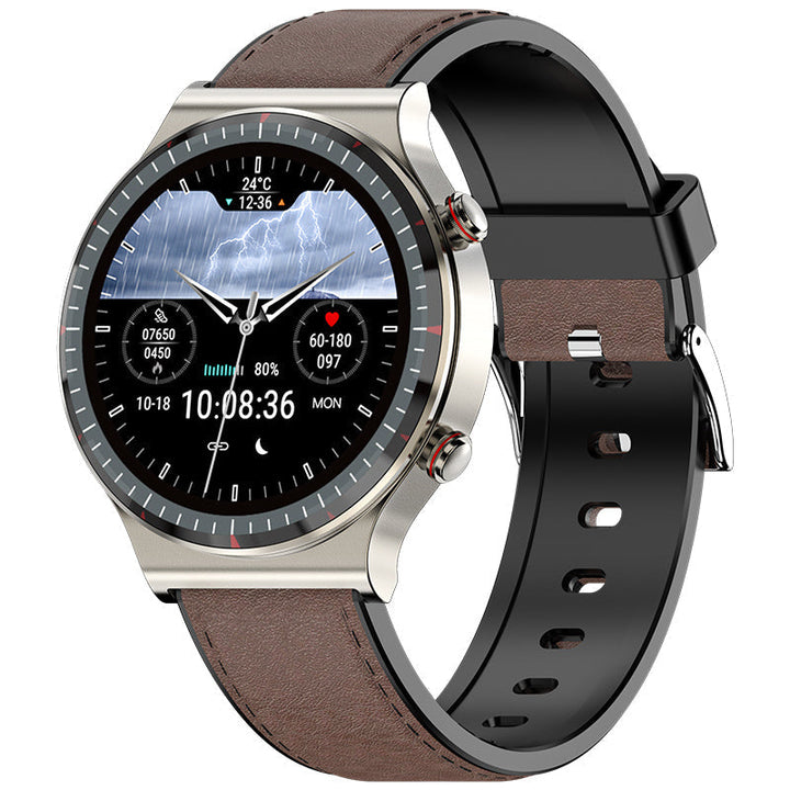 "Smartwatch mit EKG, Blutsauerstoff- und Herzfrequenzüberwachung, stilvolles Design, Gesundheitsüberwachung, Technologie-Gadg